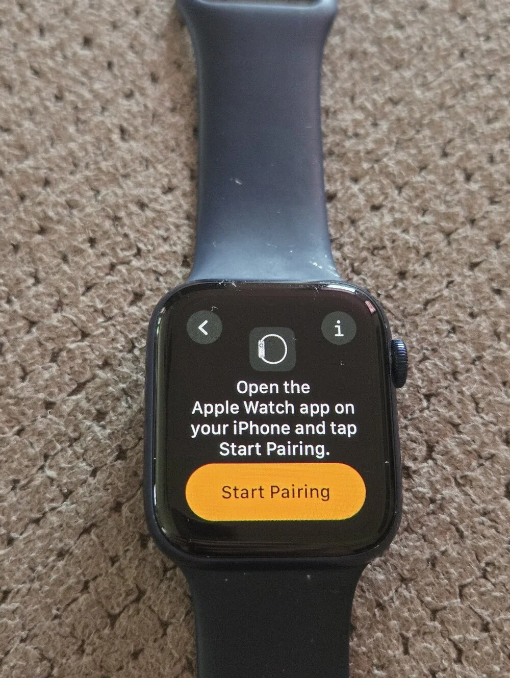 Apple Watch Series 6 44mm aluminum and ceramic case ion-x glass GPS LTE WR-50M